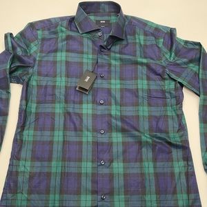 Men’s Hugo by Hugo Boss Button down L/S Shirt 16/5.